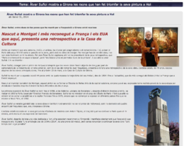 2014 a retrospective at the Casa de Cultura spanish