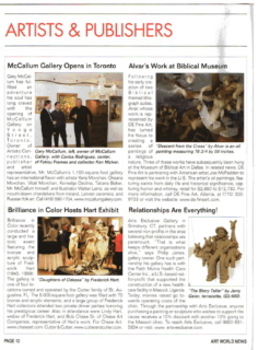 2015 Alvar Art World News 2015